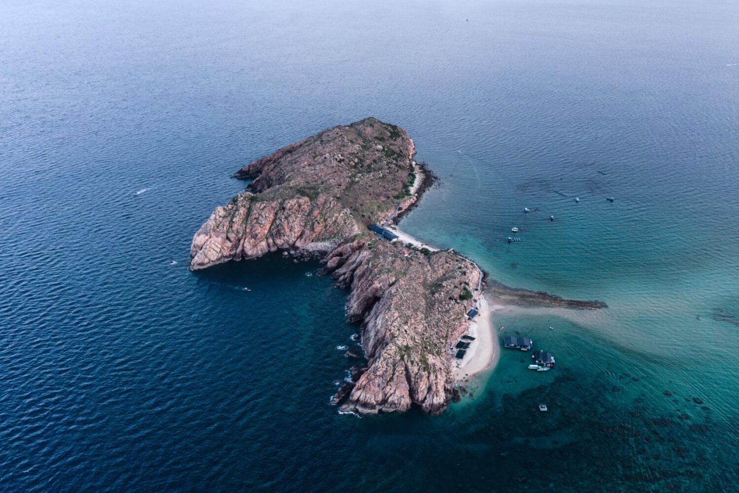 Hon Kho island from above