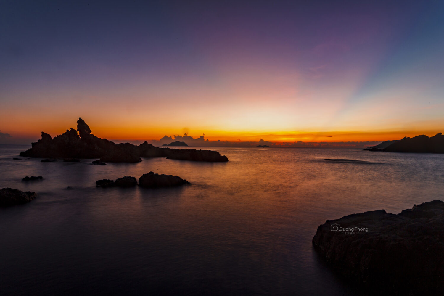 Eo Gio Beach in early morning