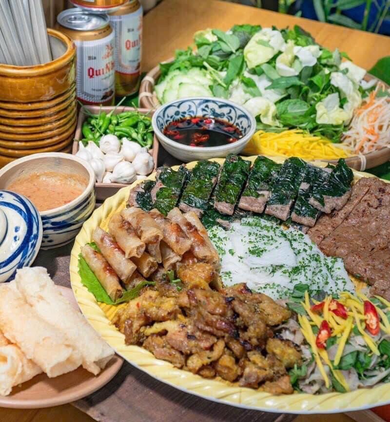 Set of Fermented pork and beef for lunch