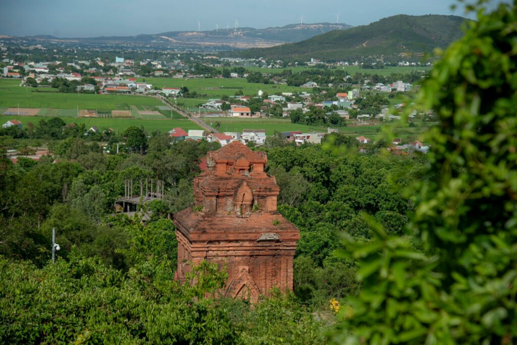 Stele Tower in Banh It Towers Complex