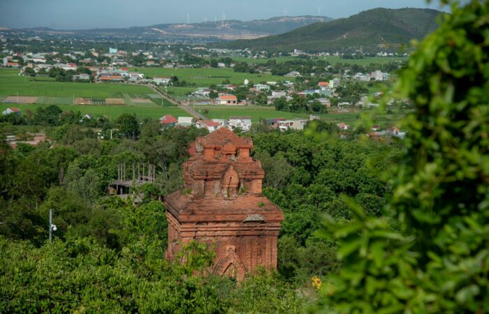 Stele Tower in Banh It Towers Complex