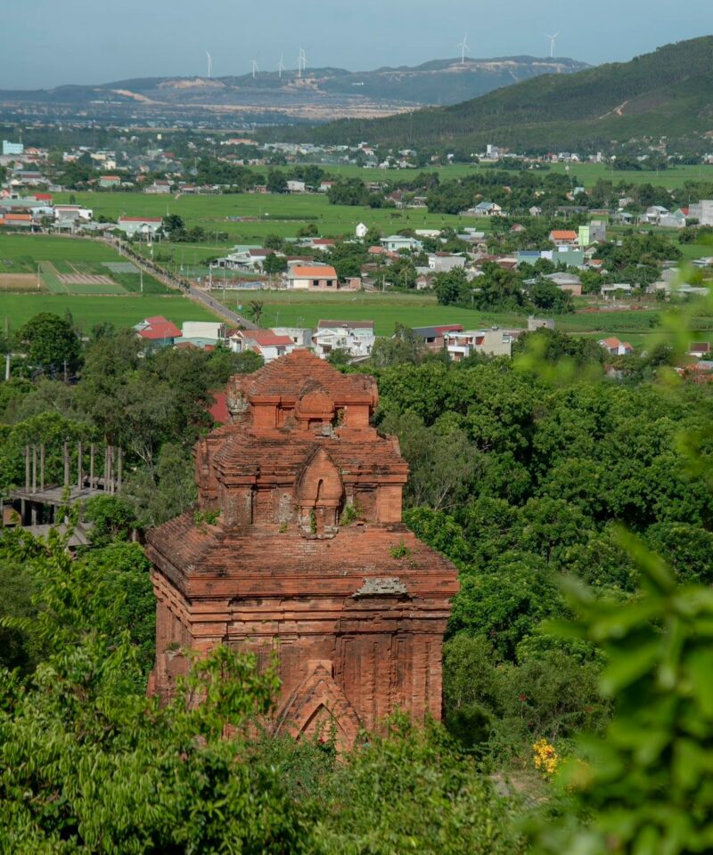 Stele Tower in Banh It Towers Complex