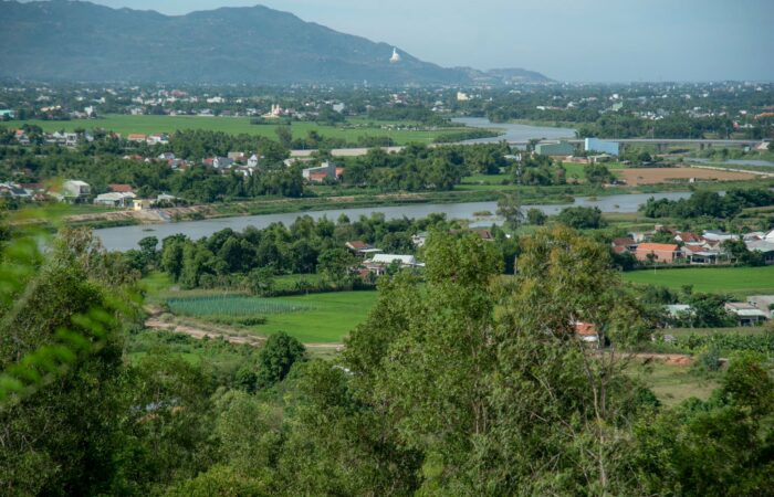 View from the Banh It towers