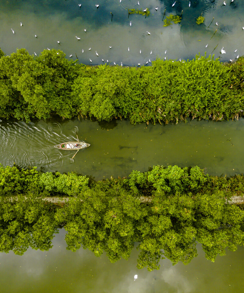 Con Chim in Thi Nai lagoon