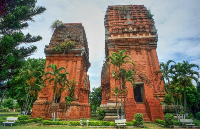 Twin Champa towers