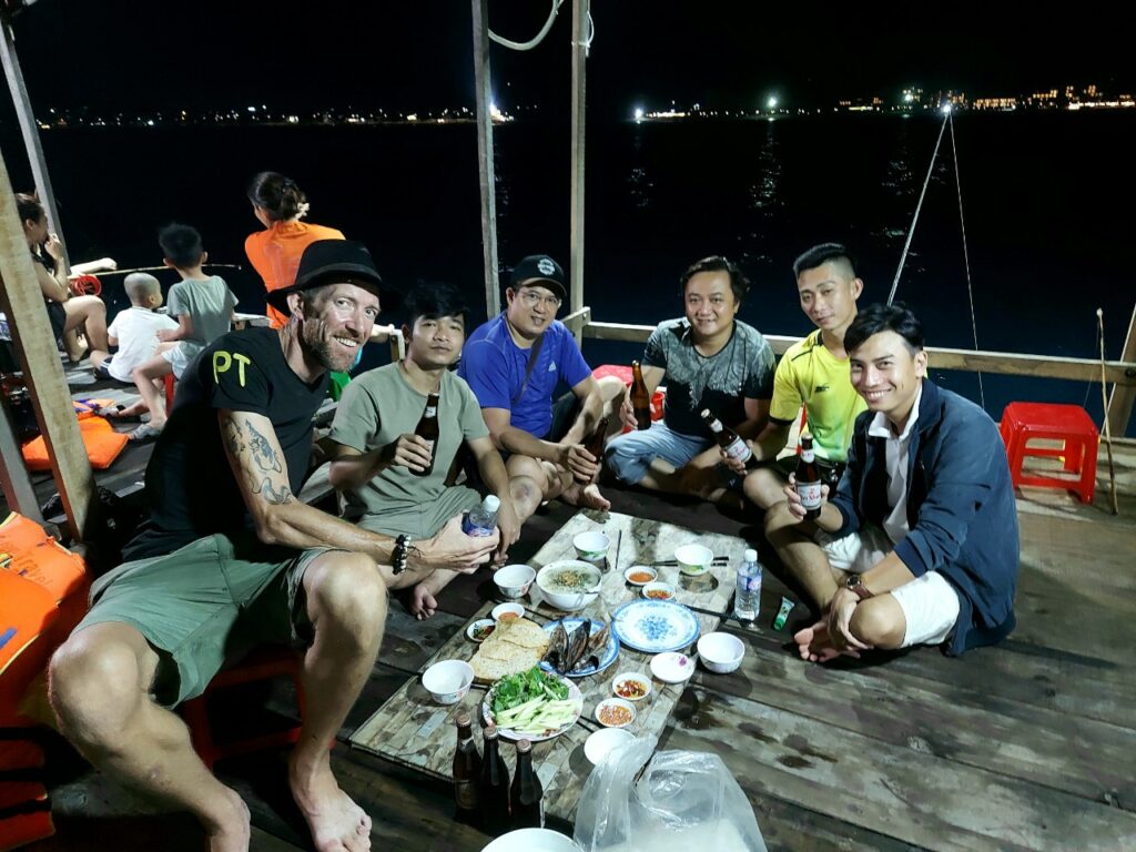 Squid Fishing in The best experience when you travel in Quy NhonNhon Ly