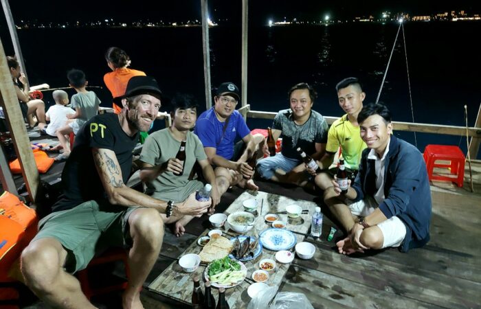 Squid Fishing in The best experience when you travel in Quy NhonNhon Ly