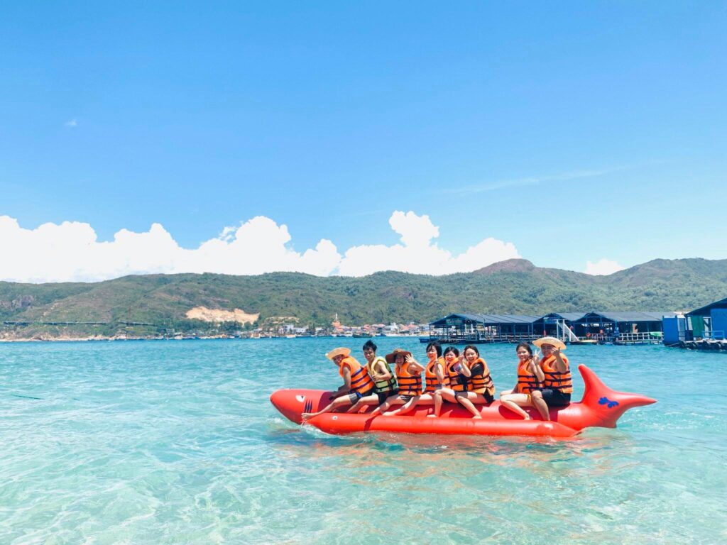 Banana Boat at Hon Kho Beach