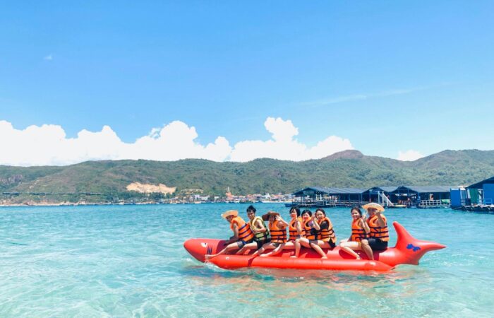 Banana Boat at Hon Kho Beach