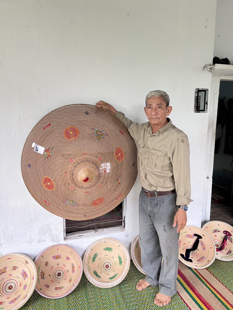 Giant Vietnamese Phu Gia Conical Hat
