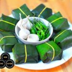 Binh Dinh nem chua wrapped in banana leaves