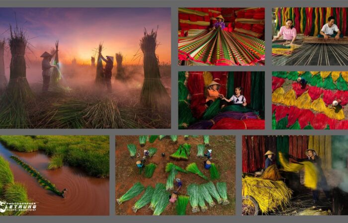 An Cu Sleeping Mat making village