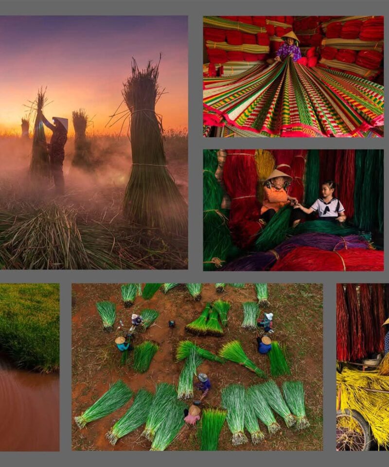 An Cu Sleeping Mat making village