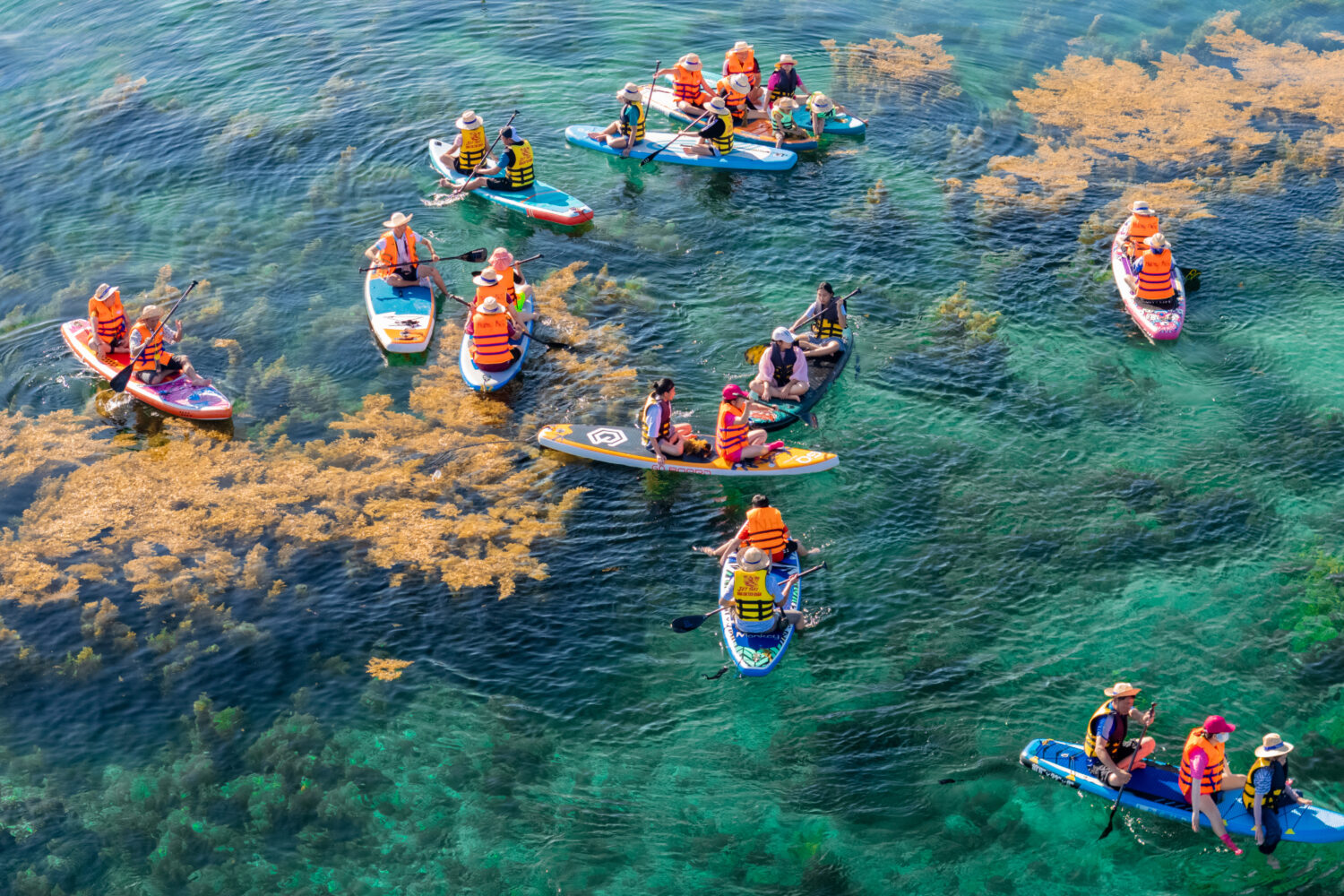 SUP sailing at Hon Kho