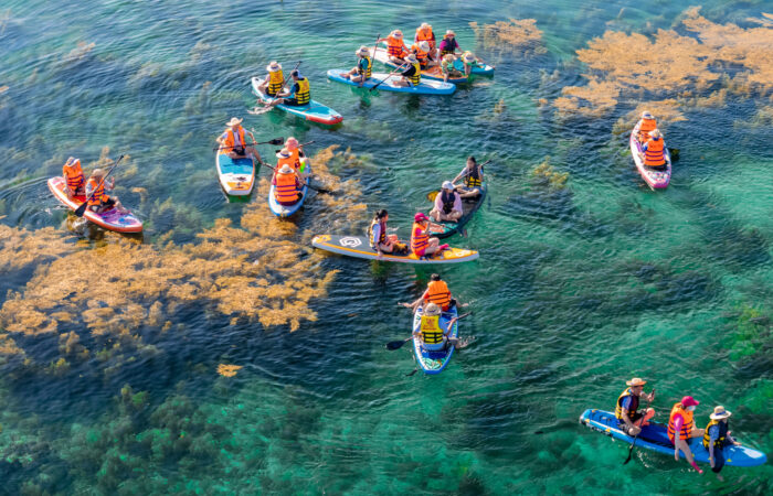 SUP sailing at Hon Kho