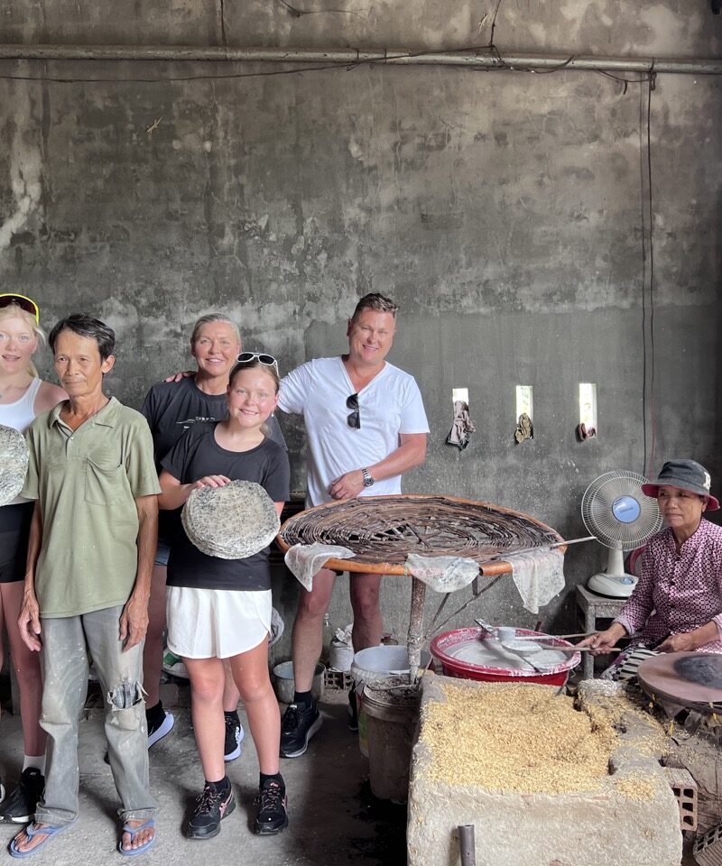 Try making rice paper