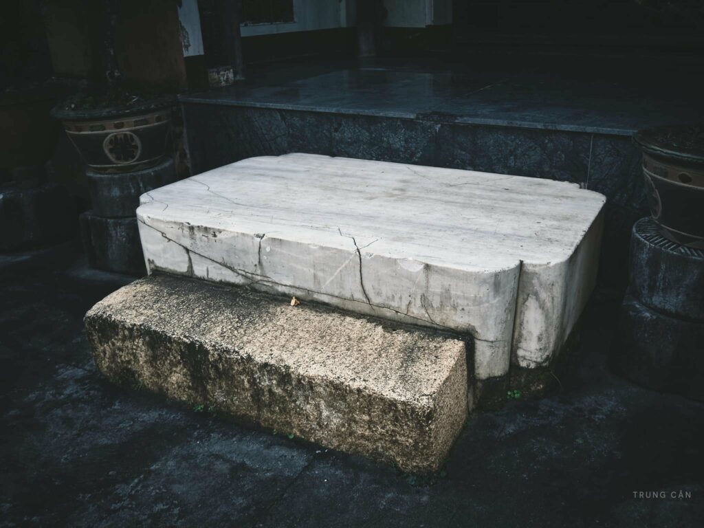 The Execution Stone at Thap Thap Pagoda