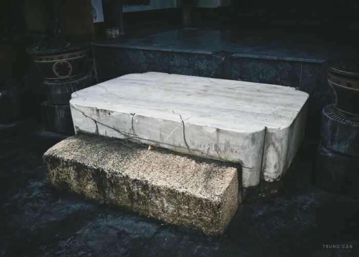 The Legendary Execution Stone at Thap Thap Pagoda