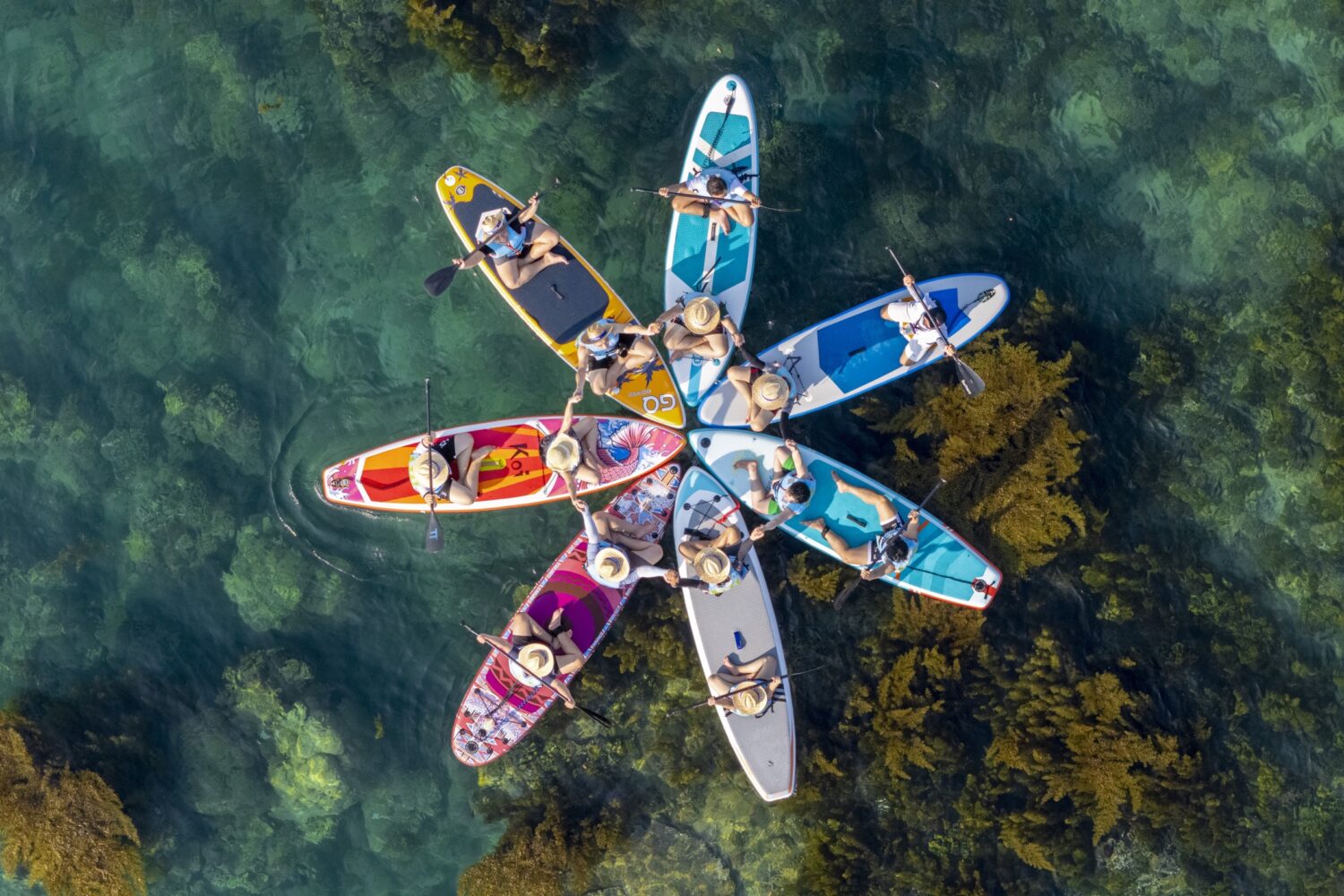 Hon Kho Seaweed Season with SUP Boarding