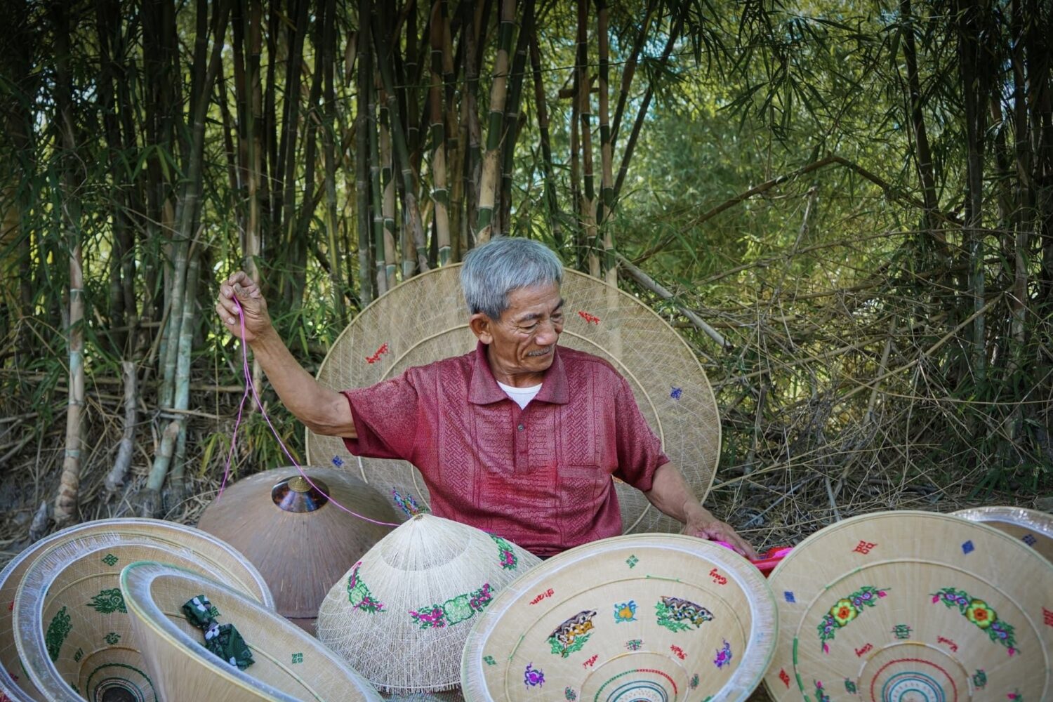 Phu Gia Horse-rider Hat Making Village