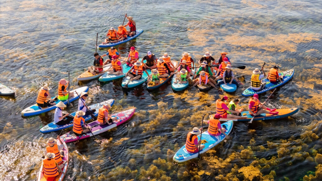 SUP Rowing in Hon Kho Island, Quy Nhon
