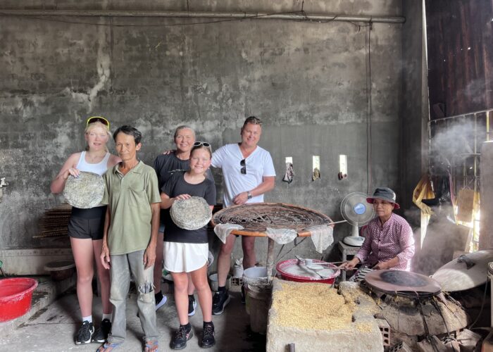 Rice Paper Making Village
