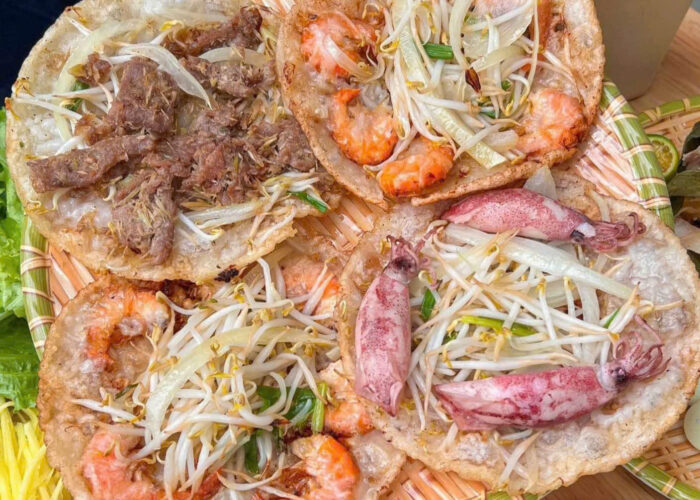 Banh Xeo - Rice pancake in Quy Nhon
