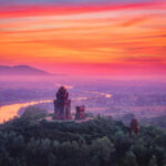 Banh It Champa towers at dawn