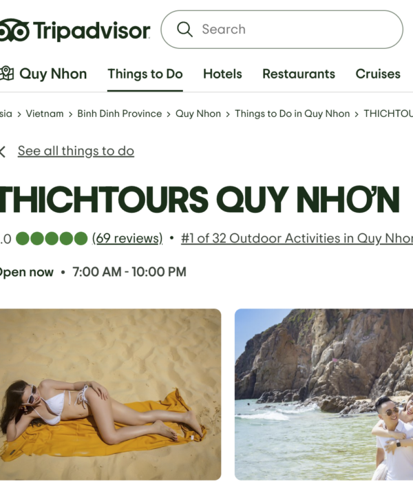 Review THICHTOURS on TRIPADVISOR Review THICHTOURS on TRIPADVISOR