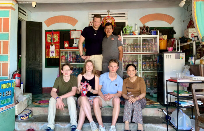 Rice wine making village