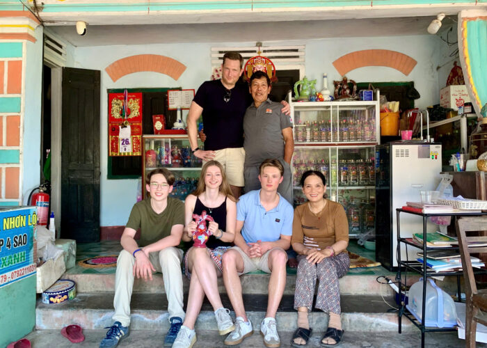 Rice wine making village