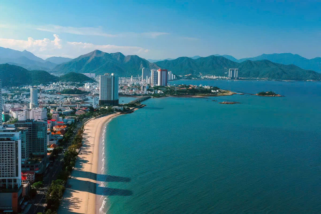 Quy Nhon Coast Line in town