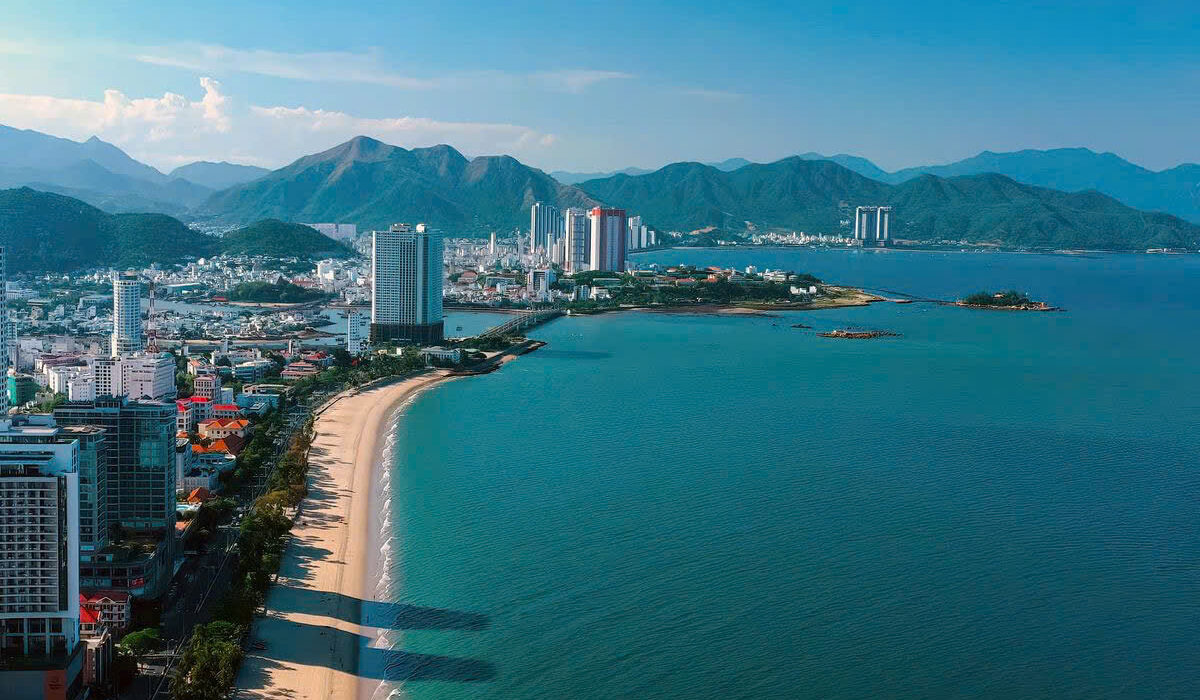 Quy Nhon Coast Line in town Quy Nhon Coast Line in town