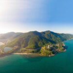 The scenic coastline of Nhon Ly, Quy Nhon.