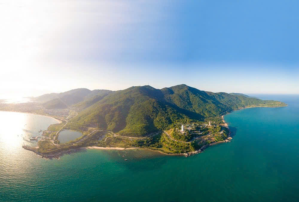 The scenic coastline of Nhon Ly, Quy Nhon.
