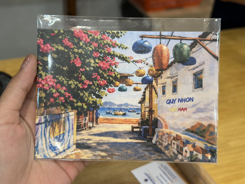 Quy Nhon Illustrated Postcard Souvenir