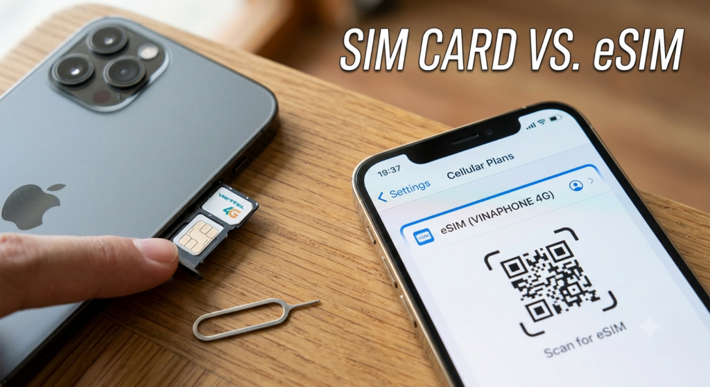SIM Card vs. eSIM